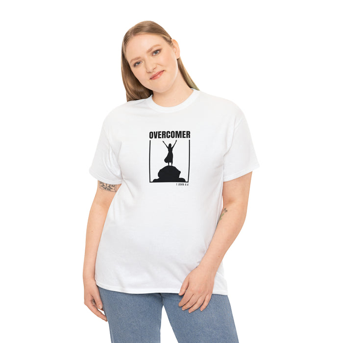 Overcomer Women's Unisex Heavy Cotton Tee