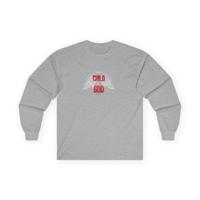 I Am a Child of God Long Sleeve Men’s Ultra Long Tee
