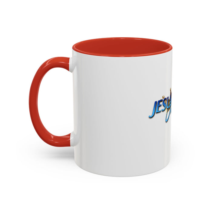 Jesus is Lord Over All Accent Coffee Mug (11 oz)