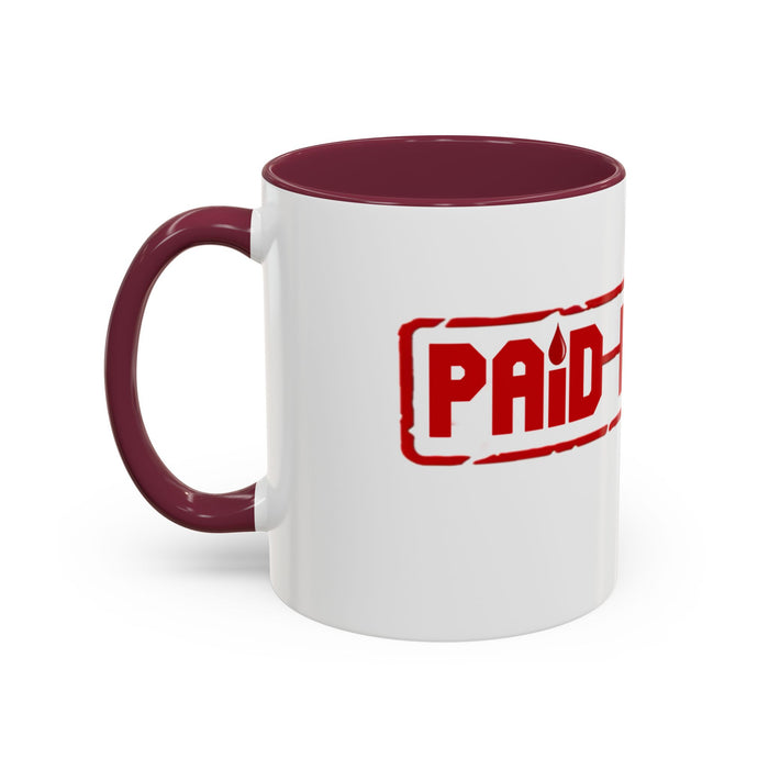 Mug — “Paid in Full” Christian Scripture Coffee Mug (Romans 6:23)