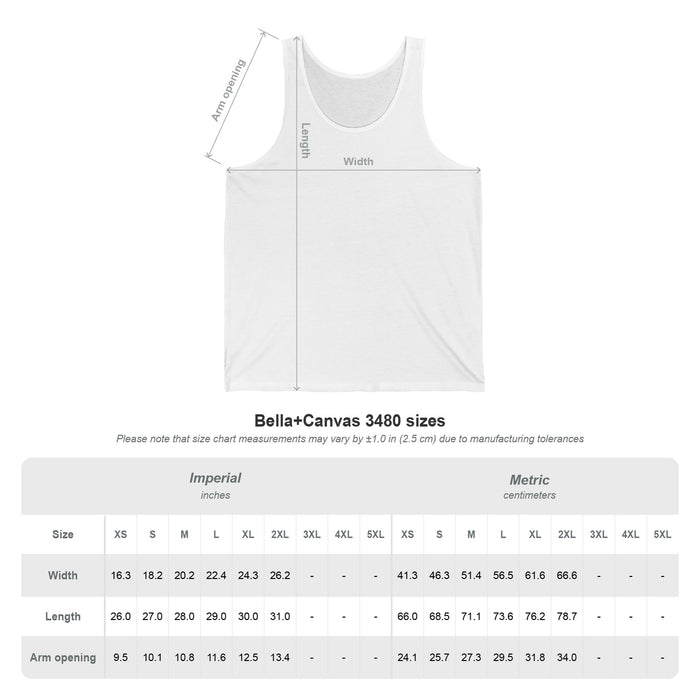 Running My Race Men Unisex Jersey Tank