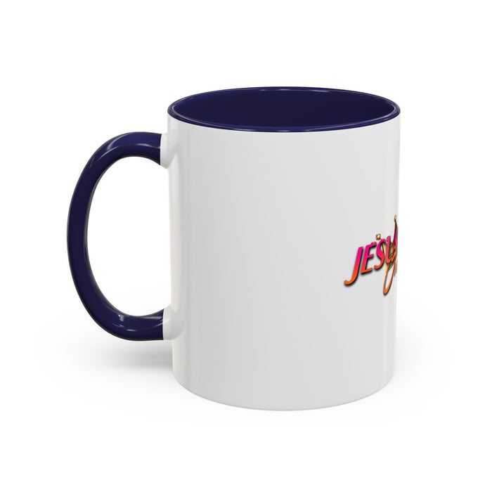Jesus is Lord Over All Accent Coffee Mug (11 oz)
