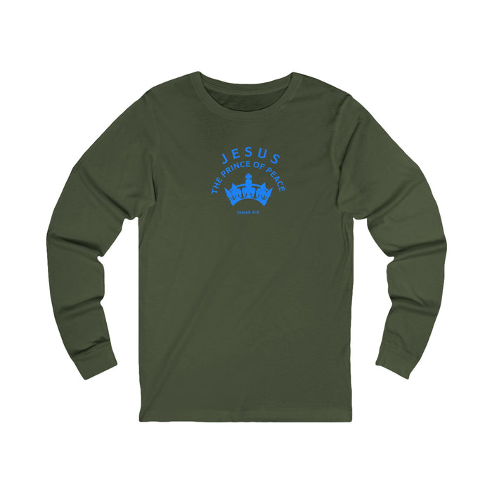 Jesus Prince of Peace Long Sleeve Tee — Faith Christian Shirt