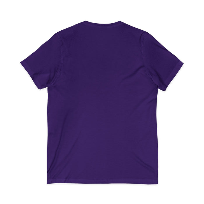 Christian V-Neck Tee "Christ Lives In Me" – Faith Heart T-Shirt