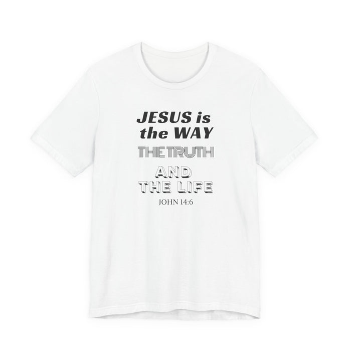 Jesus Is The Way Tee — John 14:6 Christian Faith T‑Shirt