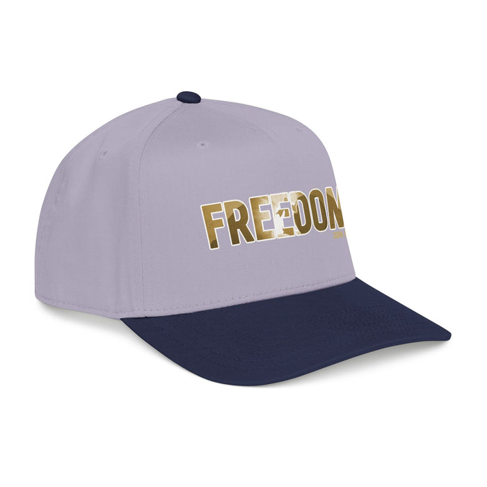 Freedom Embroidered Baseball Cap — Vintage Distressed Military-Inspired Hat