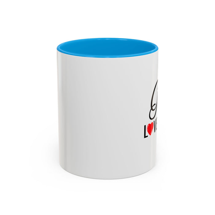 God Loves You Mug — Christian Coffee Cup (John 3:16)