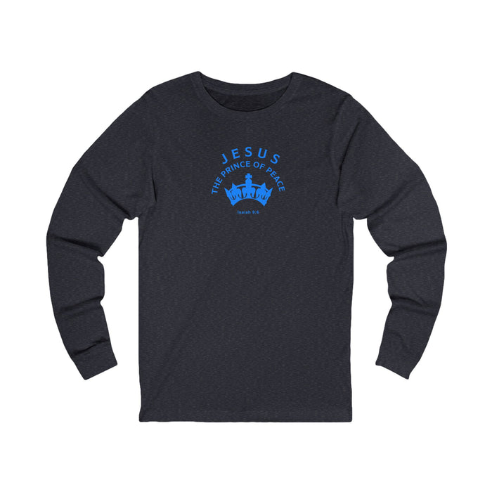 Jesus Prince of Peace Long Sleeve Tee — Faith Christian Shirt