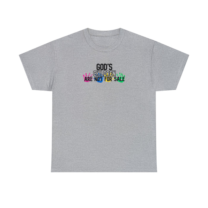 God’s Children are Not For Sale Unisex Heavy Cotton Tee