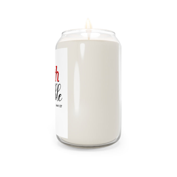 Faith-Inspired Scented Soy Candle, Aromatherapy Gift, Home Scents, Relaxation Candle, Christian Home Decor, Faith Decor Gift