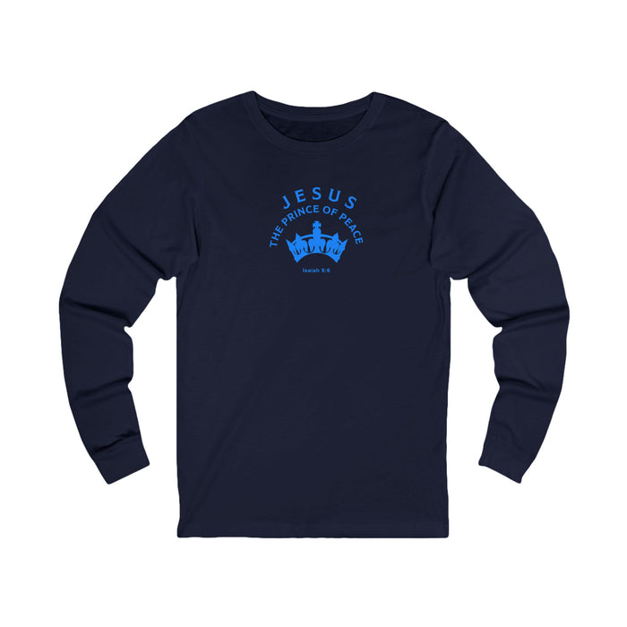 Jesus Prince of Peace Long Sleeve Tee — Faith Christian Shirt