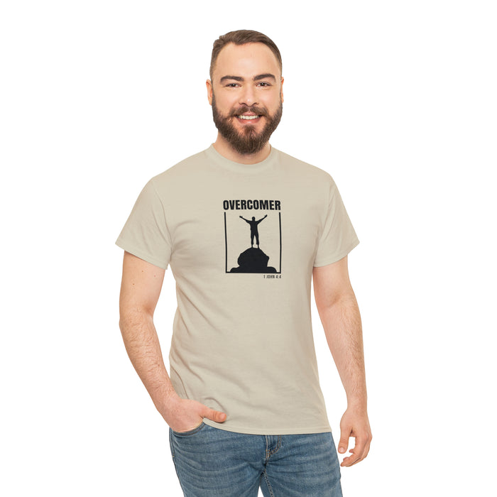 Overcomer Men Unisex Heavy Cotton Tee