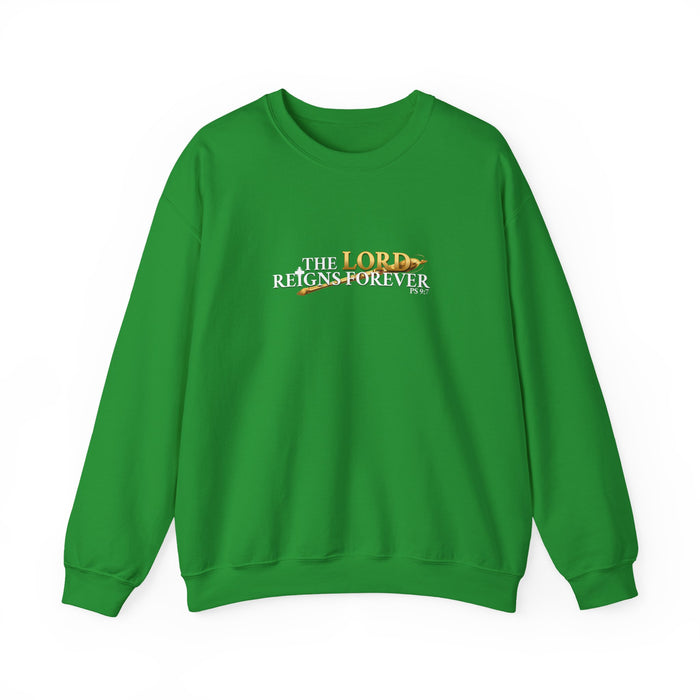 The Lord Reigns Forever Men’s Unisex Heavy Blend™ Crewneck Sweatshirt