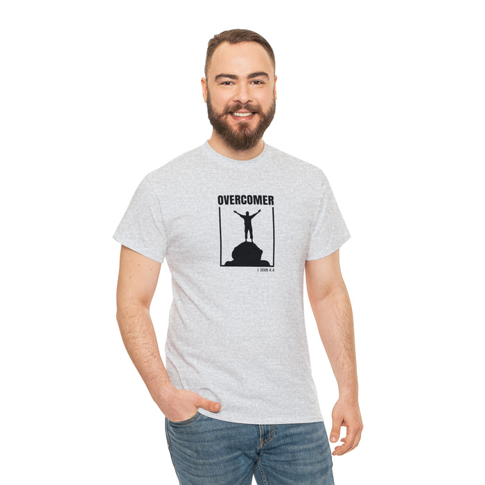 Overcomer Men Unisex Heavy Cotton Tee