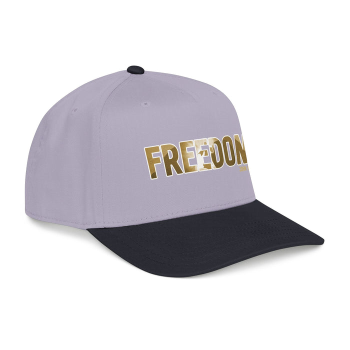 Freedom Embroidered Baseball Cap — Vintage Distressed Military-Inspired Hat