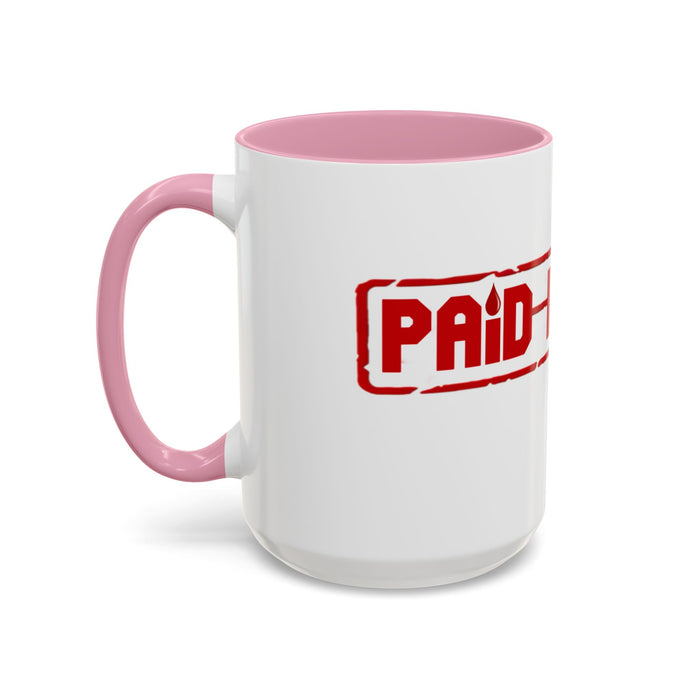 Mug — “Paid in Full” Christian Scripture Coffee Mug (Romans 6:23)