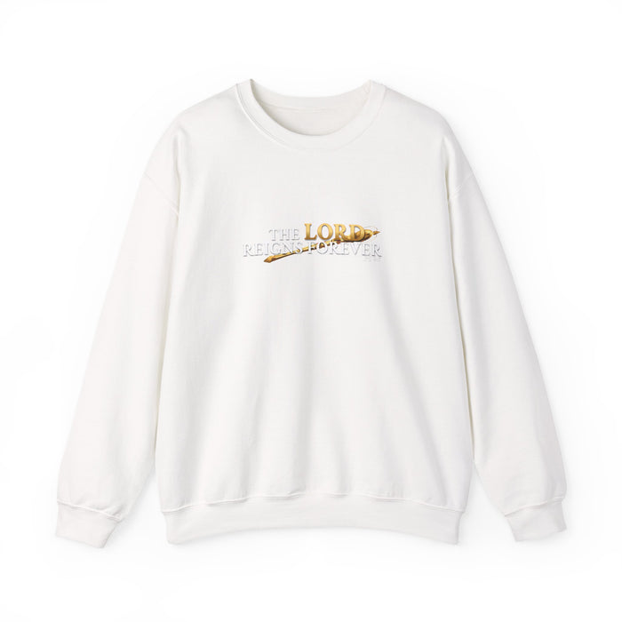 The Lord Reigns Forever Men’s Unisex Heavy Blend™ Crewneck Sweatshirt