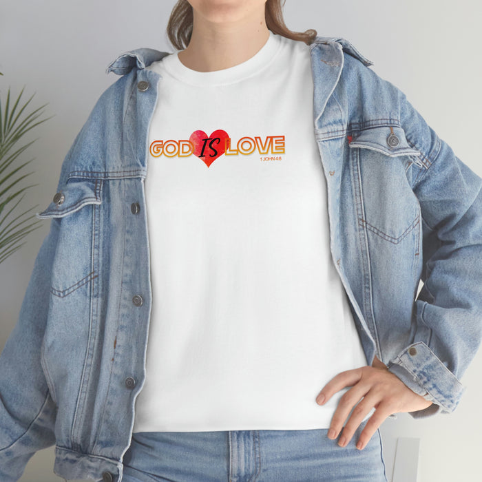 God is Love Women’s Unisex Heavy Cotton Tee