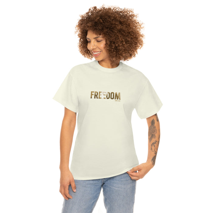 Freedom Men’s Unisex Heavy Cotton Tee