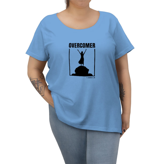 Overcomer Women's Curvy Tee