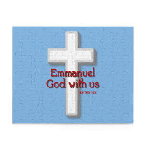 Emmanuel God With Us Puzzle (120, 252, 500-Piece)