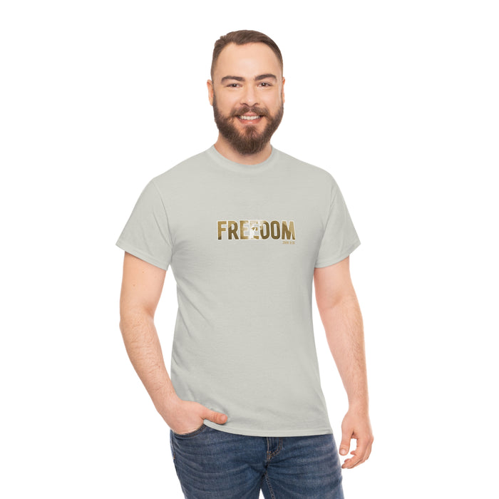 Freedom Men’s Unisex Heavy Cotton Tee