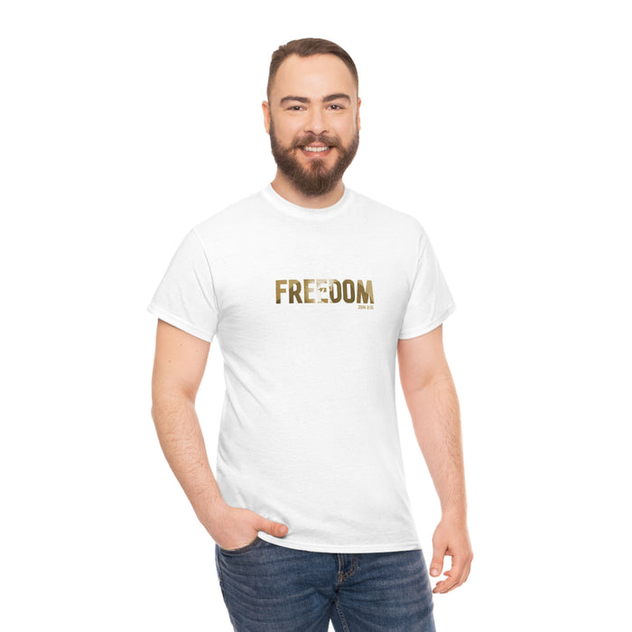 Freedom Men’s Unisex Heavy Cotton Tee