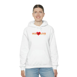 God is Love Women’s Unisex Heavy Blend™ Hooded Sweatshirt