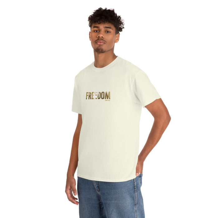 Freedom Men’s Unisex Heavy Cotton Tee