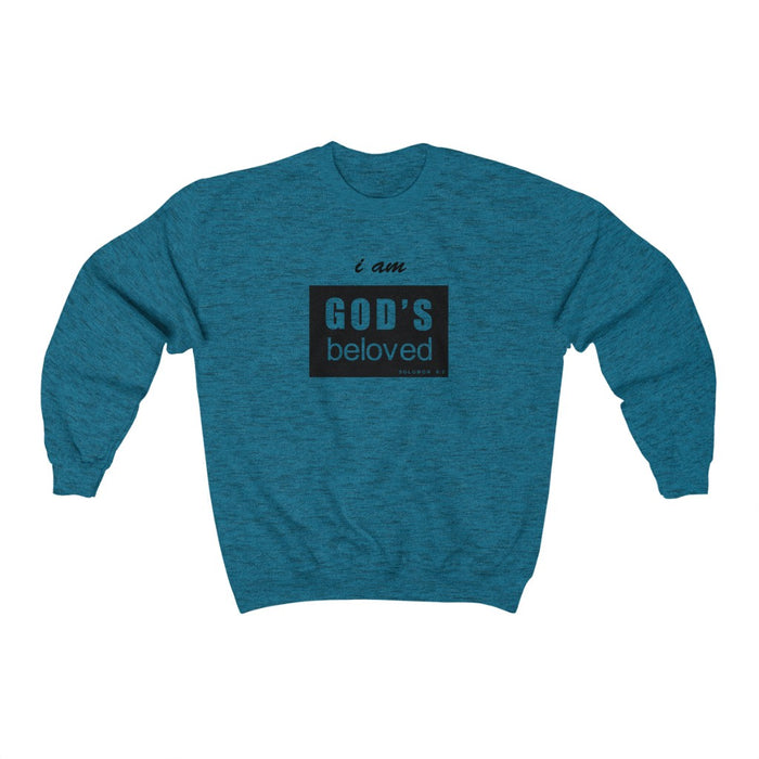 I am God’s Beloved Men’s Unisex Heavy Blend™ Crewneck Sweatshirt