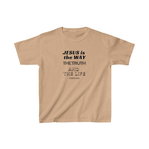 Jesus Is The Only Way Kids Heavy Cotton™ Tee