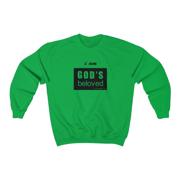 I am God’s Beloved Men’s Unisex Heavy Blend™ Crewneck Sweatshirt