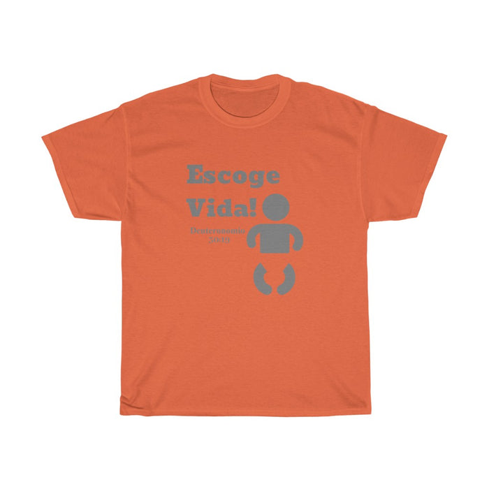 Escoge Vida Women’s Unisex Heavy Cotton Tee