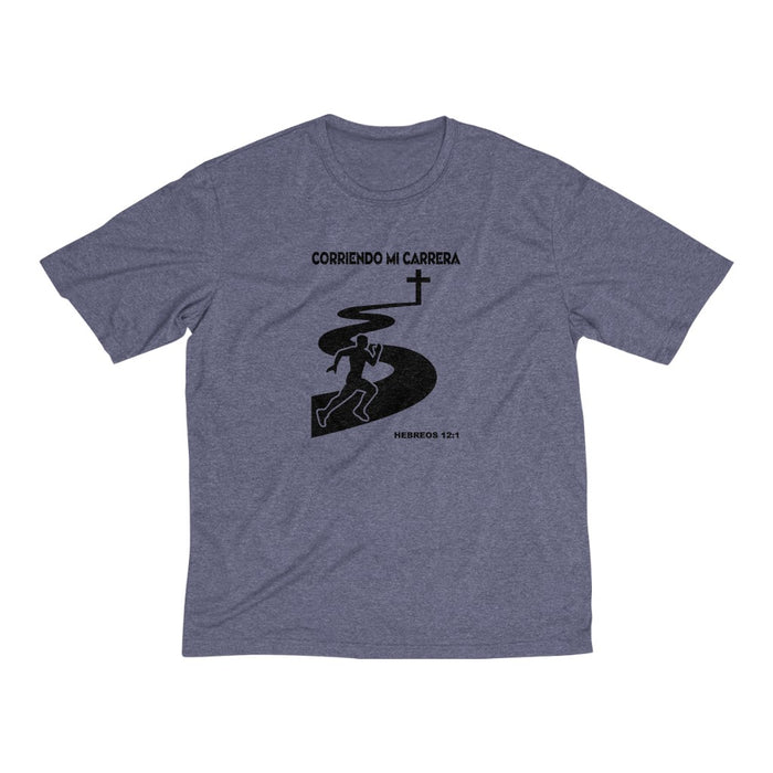 Corriendo Mi Carrera Men's Heather Dri-Fit Tee