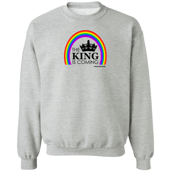 The King is Coming Men’s Crewneck Sweatshirt