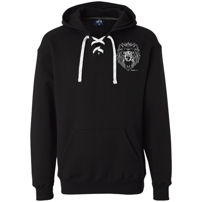 Whom Shall I Fear Men’s Heavyweight Sport Lace Hoodie