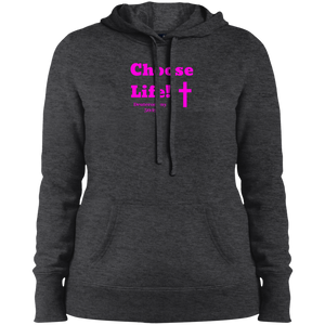 Choose Life 2.0 Ladies Pullover Hooded Sweatshirt