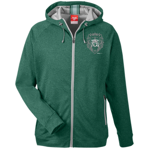 Whom Shall I Fear Men’s Heathered Performance Hooded Jacket