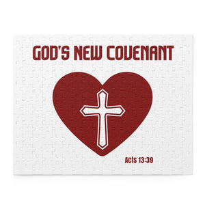 God’s New Covenant Puzzle (120, 252, 500-Piece)