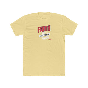 Faith Men's Cotton Crew Tee