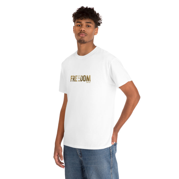 Freedom Men’s Unisex Heavy Cotton Tee