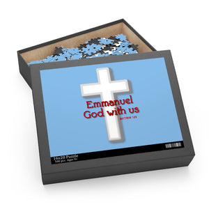 Emmanuel God With Us Puzzle (120, 252, 500-Piece)