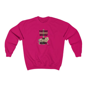 Victory Belongs to Jesus Women Unisex Heavy Blend™ Crewneck Sweatshirt