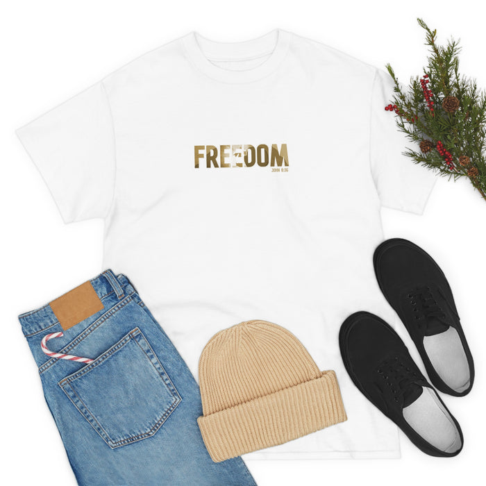 Freedom Men’s Unisex Heavy Cotton Tee